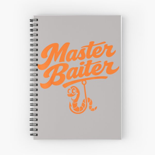 Item preview, Funny Master Baiter Fishing Worm Hook Dad Joke Pun Humor designed and sold by ArleneRowe.