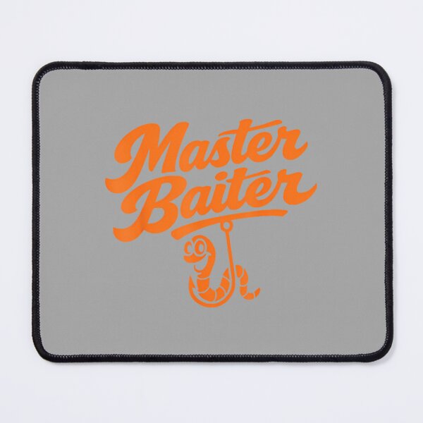 Item preview, Funny Master Baiter Fishing Worm Hook Dad Joke Pun Humor designed and sold by ArleneRowe.