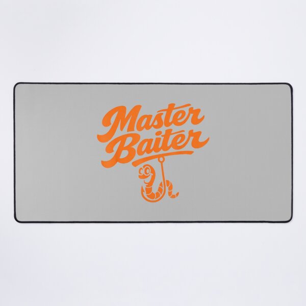 Item preview, Funny Master Baiter Fishing Worm Hook Dad Joke Pun Humor designed and sold by ArleneRowe.