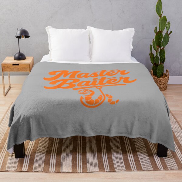 Item preview, Funny Master Baiter Fishing Worm Hook Dad Joke Pun Humor designed and sold by ArleneRowe.