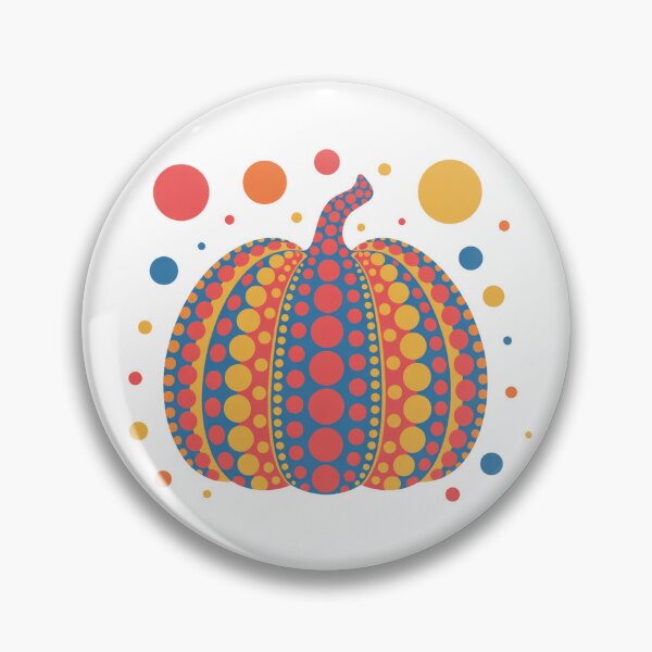 Item preview, Polka Dot Pumpkin Pop Art Sticker designed and sold by LukaRealm.