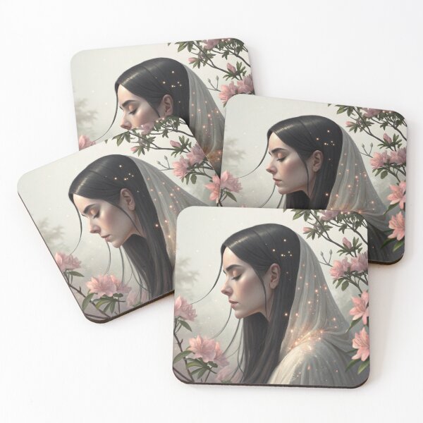 Item preview, Beautiful Woman with Flowers designed and sold by PAULINE.LUMINA.