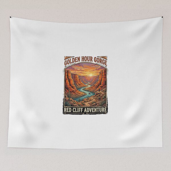 Item preview, Grand Canyon Golden Hour Red Cliff Adventure Sunset designed and sold by longngusuc.