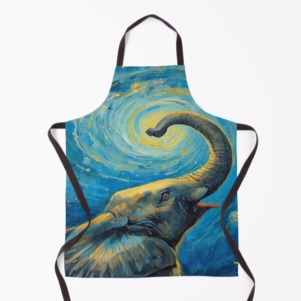 Item preview, Elephant in the Starry Moonlight designed and sold by EschatonGarden.