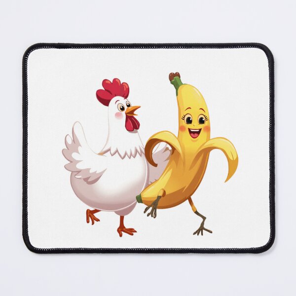 Item preview, Cute Chicken Banana Dance designed and sold by madebyjulia7.