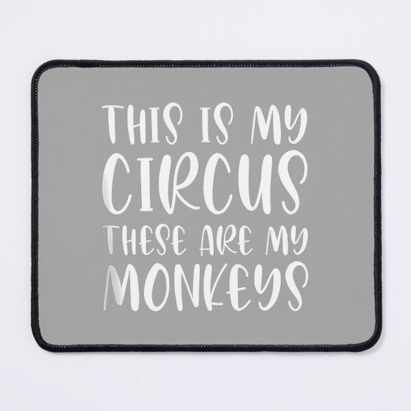 Item preview, Funny Mom Dad Kids - This is My Circus These are My Monkeys Tank Top designed and sold by ArleneRowe.