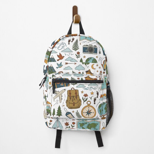 Item preview, Vintage Wanderlust Travel and Adventure Seamless Pattern designed and sold by Surojit Das.