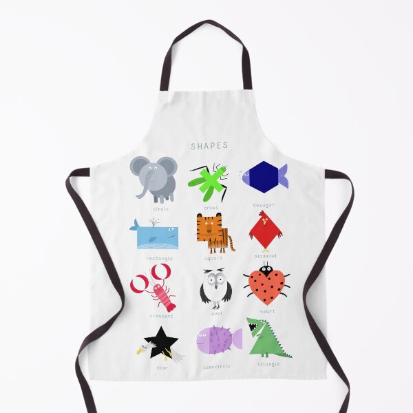 Item preview, Animal Shapes, Square, Circle, Rectangle by Children's Artist Carla Daly designed and sold by Carla Daly.