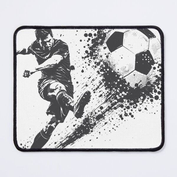 Item preview, High-energy black and white illustration of a basketball player soaring for a dunk against a dramatic paint-splatter background designed and sold by Dejbar.