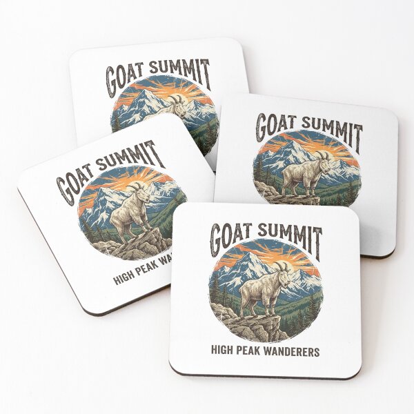 Item preview, Mountain Goat Summit High Peak Wanderers Vintage Style designed and sold by longngusuc.