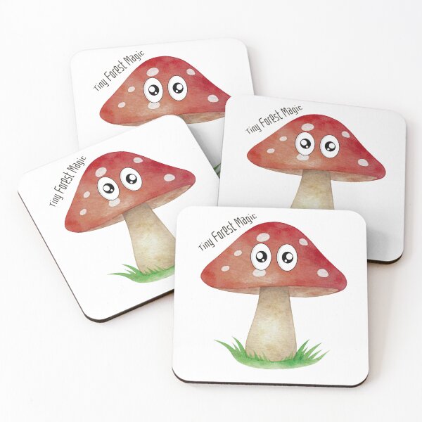 Item preview, Tiny Forest Magic Cute Mushroom Sticker | Cottagecore Forest Aesthetic designed and sold by Pandey14.