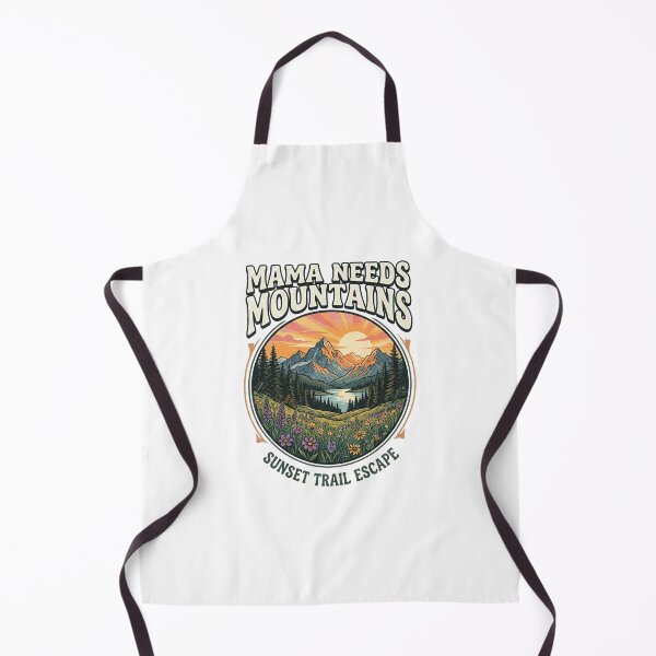 Item preview, Mama Needs Mountains Sunset Trail Escape Nature Lover designed and sold by longngusuc.