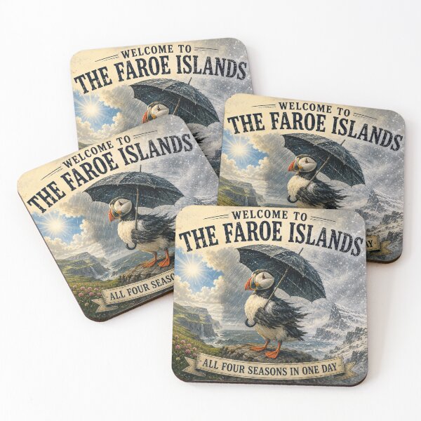Item preview, WELCOME TO THE FAROE ISLANDS | ALL FOUR SEASONS IN ONE DAY designed and sold by FaroeFaroe.