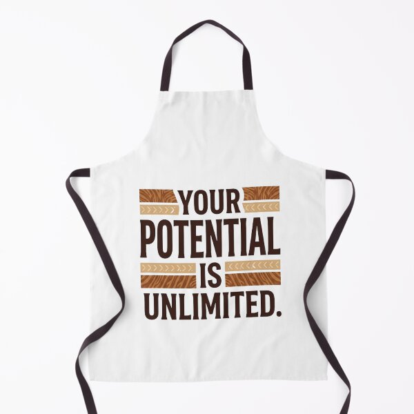Item preview, Your Potential Is Unlimited Wood Grain designed and sold by GiggleInkTees.