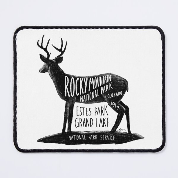 Item preview, Rocky Mountain National Park Deer designed and sold by John Morris Illustration.
