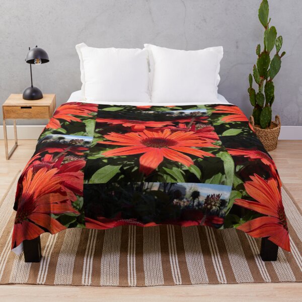 Item preview, Vibrant Red Cone Flowers designed and sold by Betsy Phillips.
