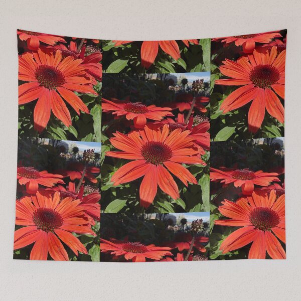 Item preview, Vibrant Red Cone Flowers  designed and sold by Betsy Phillips.