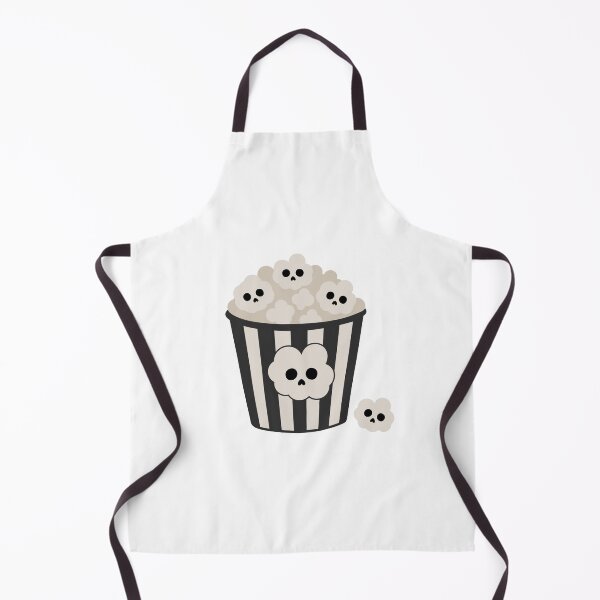 Item preview, Spooky Cute Skull Popcorn designed and sold by Design-by-Steph.