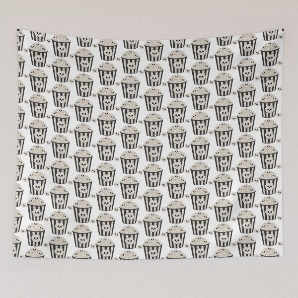 Item preview, Spooky Cute Skull Popcorn designed and sold by Design-by-Steph.