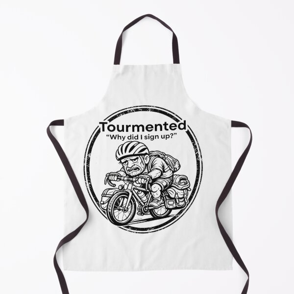 Item preview, Brevet King (Monochrome) - Tourmented "Why did I sign up?" designed and sold by Pedal & Pace.