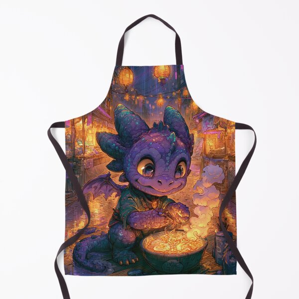 Item preview, Little Neon Ramen Dragon designed and sold by Turocks.