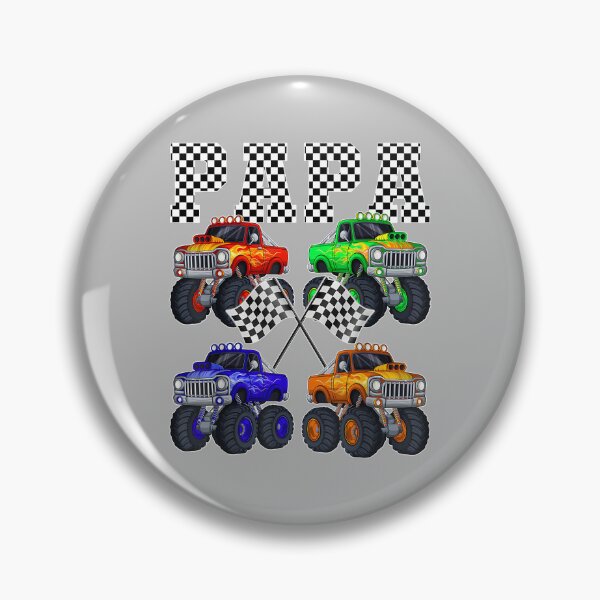 Item preview, Funny Monster Truck Papa Dad Daddy Happy Fathers Day Men designed and sold by ArleneRowe.