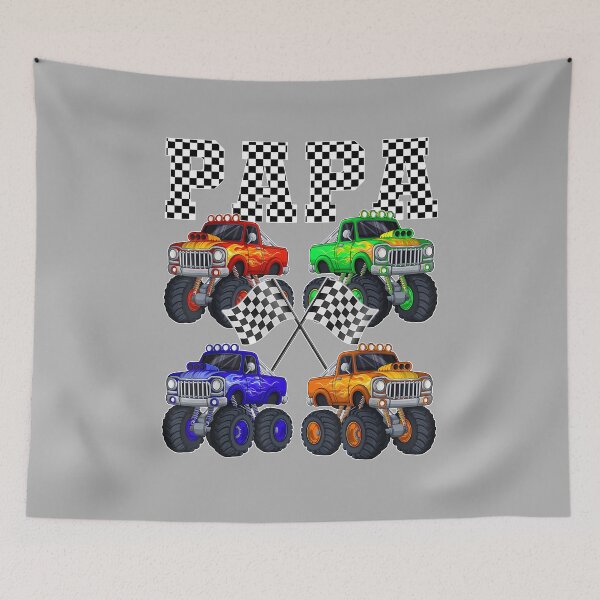 Item preview, Funny Monster Truck Papa Dad Daddy Happy Fathers Day Men designed and sold by ArleneRowe.