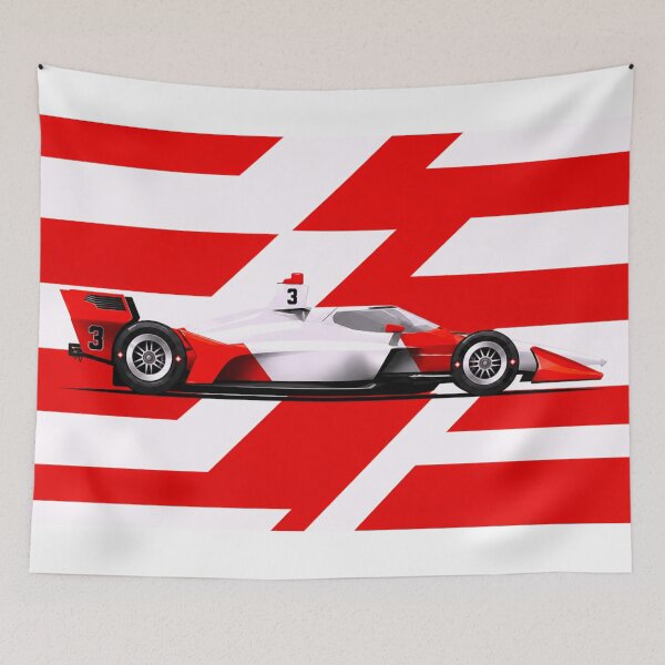 Item preview, Scott McLaughlin #3 IndyCar Throwback  designed and sold by PitWallArt.