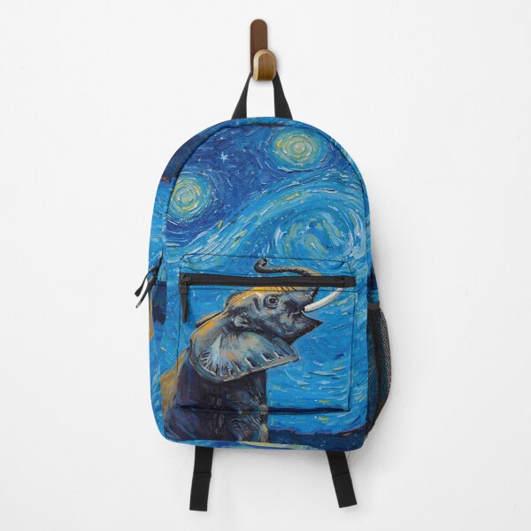 Item preview, Elephant Starry Night Stargazing in the Night Sky designed and sold by EschatonGarden.
