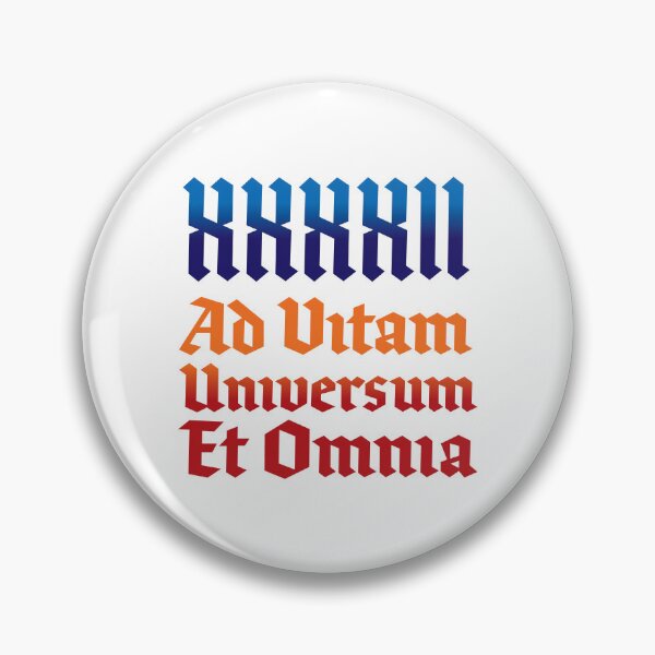 Item preview, 42 - The answer to Life, The Universe and Everything. designed and sold by Foundry88.