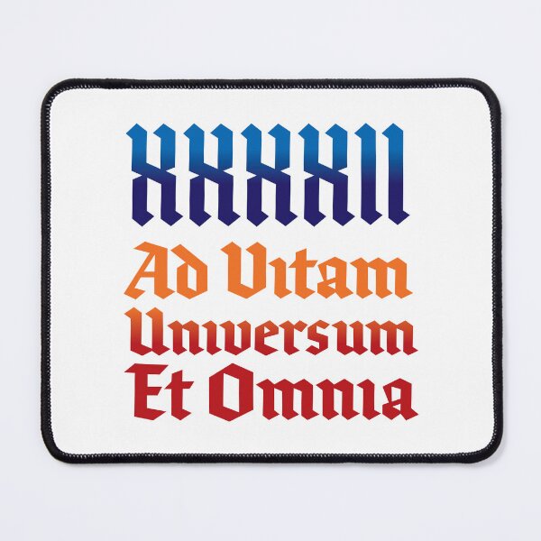 Item preview, 42 - The answer to Life, The Universe and Everything. designed and sold by Foundry88.