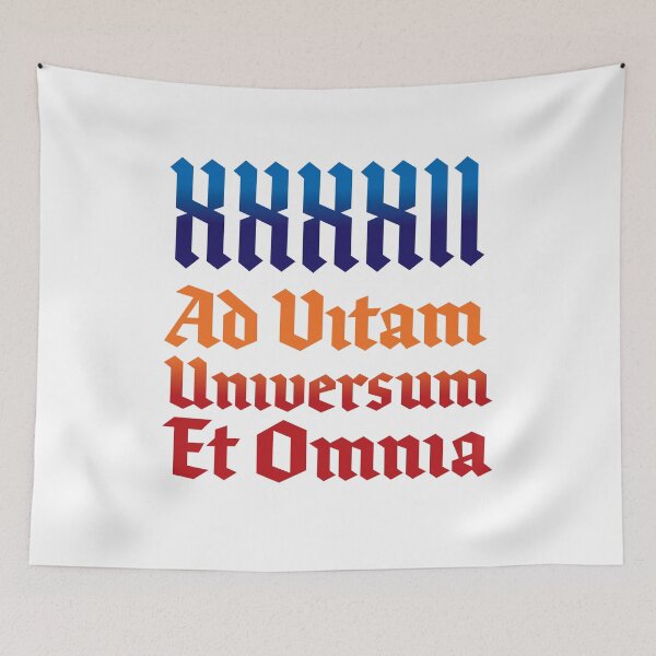 Item preview, 42 - The answer to Life, The Universe and Everything. designed and sold by Foundry88.