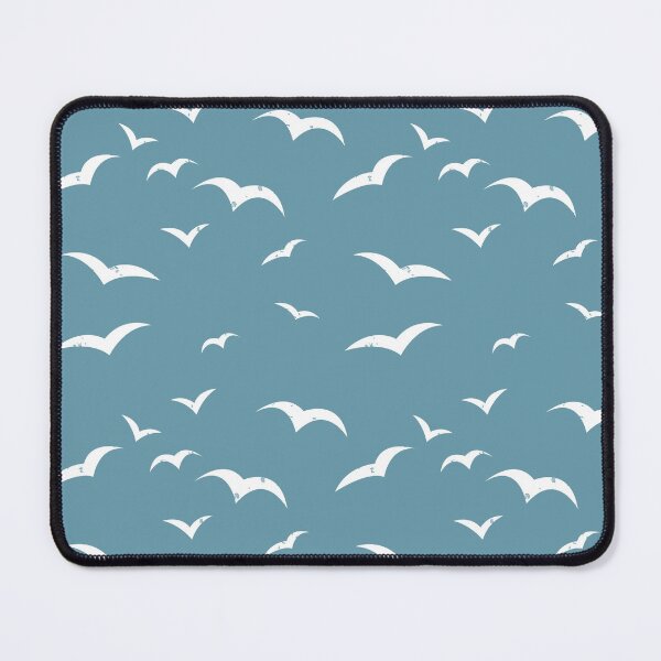 Item preview, Nautical Sea Birds Blue and White Pattern designed and sold by CreativeBridge.