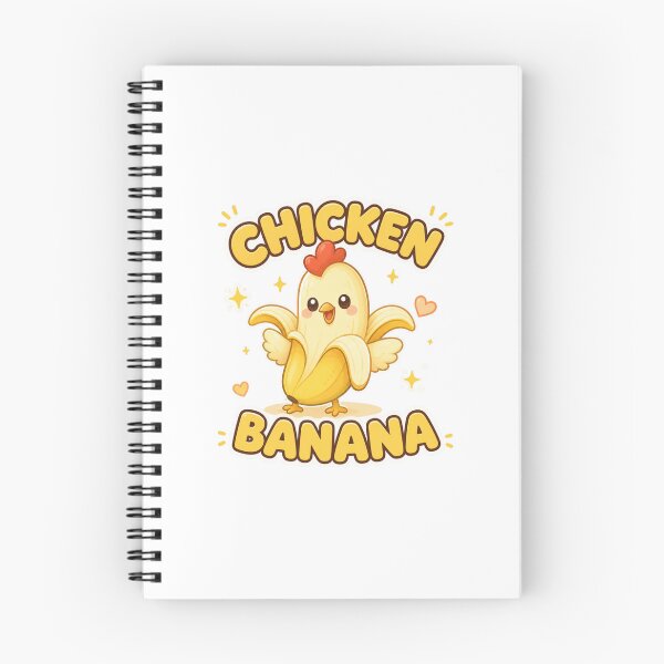 Item preview, Cute Happy Chicken Banana Dance designed and sold by madebyjulia7.