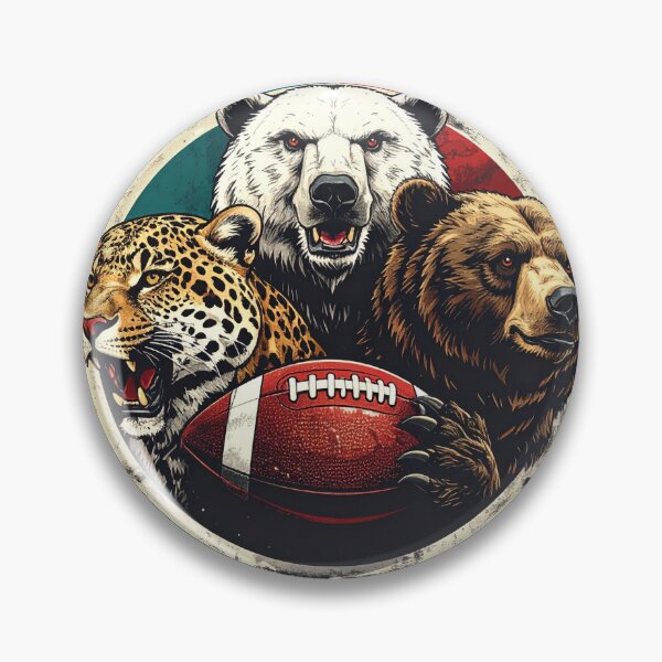 Item preview, Eagle + Bear + Jaguar - host nations mascot designed and sold by BuyOneFree.
