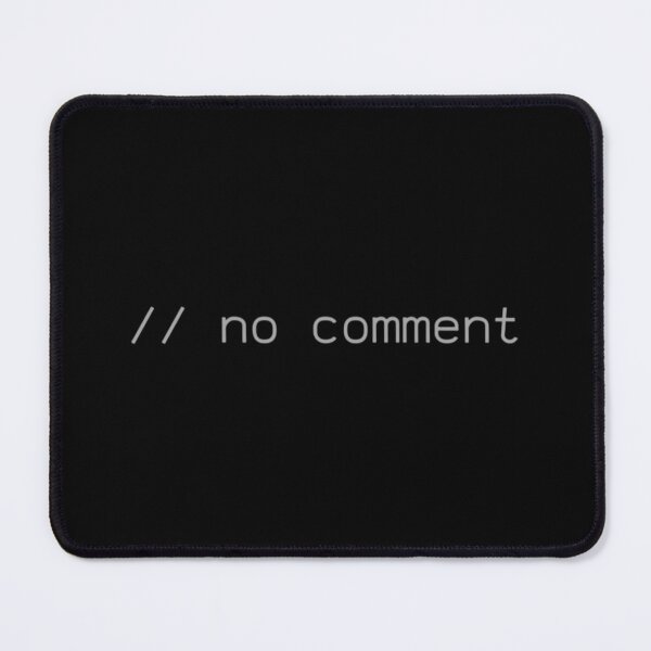 Item preview, No Comment Developer designed and sold by Léni Carpentier.