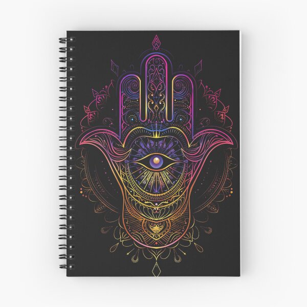 Item preview,  Hamsa Hand - Sacred Geometry Protection & Mystic Wall  designed and sold by RetroWaveArtCo.