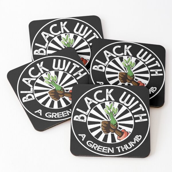 Item preview, Proud Black Plant Parent Green Thumb Art designed and sold by SP Motif.