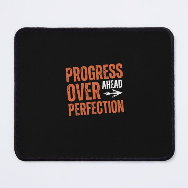 Item preview, Progress Over Perfection Ahead Arrow Graphic designed and sold by GiggleInkTees.