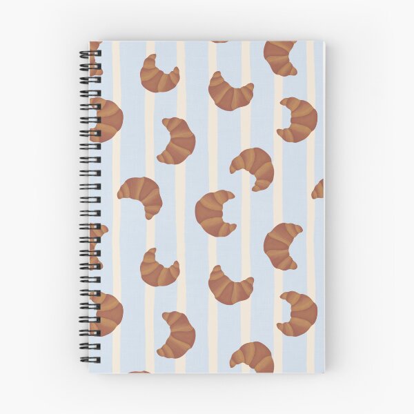 Item preview, Copy of Bakery croissants blue and white stripes  designed and sold by Handypanda.