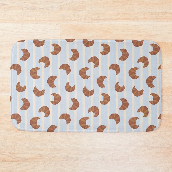 Item preview, Copy of Bakery croissants blue and white stripes  designed and sold by Handypanda.