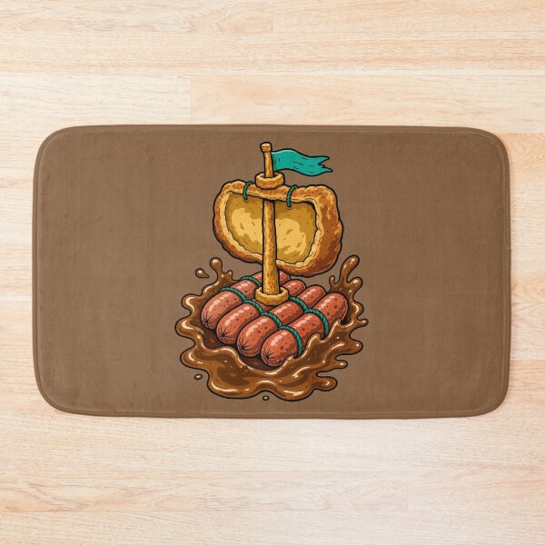 Item preview, Sausage Yorkshire Pudding Boat designed and sold by BrambleBox.