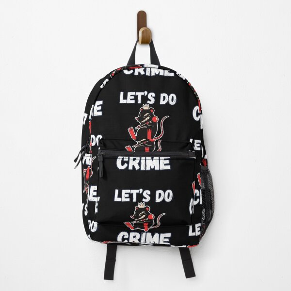 Item preview, Let's Do Crime Funny Bad Mouse King designed and sold by SoftAuraStudi0.