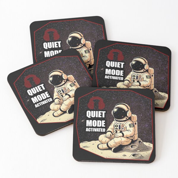 Item preview, Quiet Mode Activated designed and sold by QuietNovaShop.