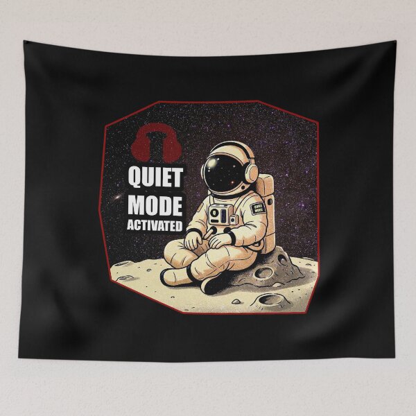 Item preview, Quiet Mode Activated designed and sold by QuietNovaShop.