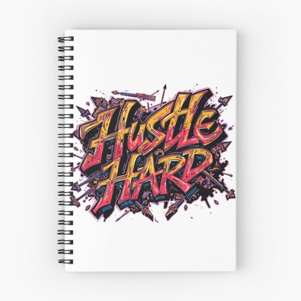 Item preview, Hustle Hard – Dreams Demand Action designed and sold by typoinspired.
