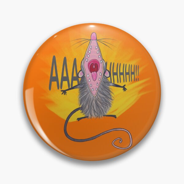 Item preview, Dramatic possum scream urban wildlife designed and sold by Konopikyu.