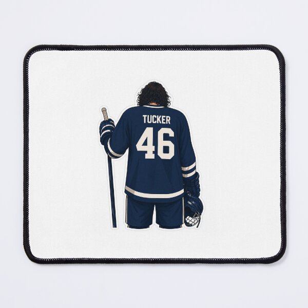 Item preview, John Tucker 46 Jersey Back Illustration | Hockey Romance Inspired Fan Art designed and sold by IODesigns.