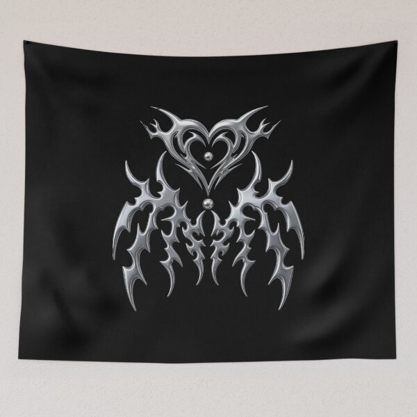 Item preview, Silver Tribal Heart Design designed and sold by EniShiju.