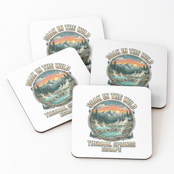 Item preview, Thermal Springs Escape In The Wild Nature Mountain View designed and sold by longngusuc.